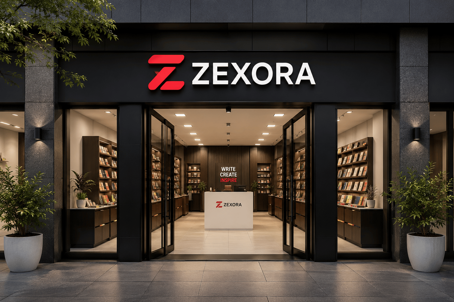 Zexora storefront